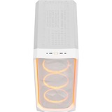 Fractal Design Meshify 3 Ambience Pro RGB Clear Tint, Tower-Gehäuse weiß, Tempered Glass