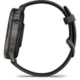Garmin Venu 4 - 45 mm, Smartwatch schwarz/schiefergrau, Silikon-Armband in grau