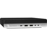 HP EliteDesk 800 G4 MP Generalüberholt, Mini-PC schwarz/silber, Windows 11 Pro