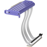 HYTE PCIe 5.0 Hyper Riser, Verlängerungskabel lila/weiß, 20cm