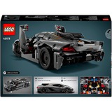 LEGO 42173 Technic Koenigsegg Jesko Absolut Supersportwagen in Grau, Konstruktionsspielzeug 