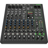 MACKIE ProFX10 GO , Mischpult schwarz, akkubetriebener 10-Kanal Mixer mit FX