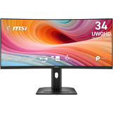 MSI PRO MP341CQPHGN E12, LED-Monitor 86.4 cm (34 Zoll), schwarz, UWQHD, VA, Curved, HDMI, DP, USB-C, USB-Hub, 120Hz Panel