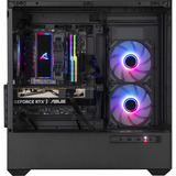 ALTERNATE Gaming-PC Window Edition • RTX 5060 • Intel® Core™ i5-14400F • 16 GB RAM schwarz/transparent, Windows 11 Home