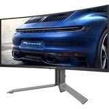 AOC OLED AGON PRO PD34, Gaming-Monitor 86.4 cm (34 Zoll), schwarz (matt)/silber, WQHD, Porsche Design, USB Hub, Adaptive-Sync, 240Hz Panel