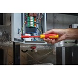 Bosch Professional VDE Steckschlüssel-Set Professional, Sechskant 7-14mm rot/gelb, 6-teilig, in L-BOXX-Halbeinlage