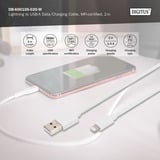 Digitus USB 2.0 Daten-/Ladekabel USB-A > Lightning, MFI zertifiziert weiß, 2 Meter, PD, Laden mit bis zu 12 Watt