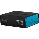 Hazet SmartCase Bit-Satz 2200SC-2, 50-teilig schwarz/blau, 1/4", mit Umschaltknarre