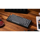 Keychron K2 Max, Gaming-Tastatur schwarz/grau, DE-Layout, Keychron Super Red, Aluminiumrahmen, RGB
