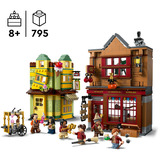 LEGO 76452 Harry Potter Qualiät für Quidditch und Fortescues Eissalon, Konstruktionsspielzeug 