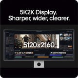 LG UltraWide 40U990A-W, LED-Monitor 100.9 cm (40 Zoll), weiß/schwarz, 5K2K, Nano-IPS-Black, Curved, Thunderbolt 5, HDMI, DP, USB-C, 120Hz Panel