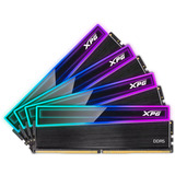 ADATA DIMM 32 GB DDR5-5600 (2x 16 GB) Dual-Kit, Arbeitsspeicher schwarz, AX5U5600C4616G-DCNKRBK, XPG NOVAKEY RGB Black, INTEL XMP, AMD EXPO
