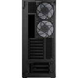 ARCTIC Xtender VG Mirrow Black Design, Tower-Gehäuse schwarz, Tempered Glass x 2 (verspiegelt)
