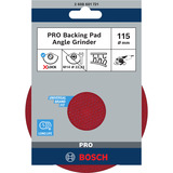 Bosch PRO Backing Pad, X-LOCK Stützteller Klettverschluss, Ø 115mm, Schleifteller für X-LOCK Winkelschleifer