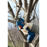 Bosch Professional Akku-Gartenschere GGP 12V-25 Professional, 12Volt blau/schwarz, 2x Li-Ionen Akku 3,0Ah
