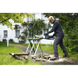 Bosch Professional Akku-Kettensäge GKE 18V-40 Professional, 18Volt blau, Li-Ion Akku 5,5Ah