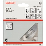 Bosch Professional Schlitzfräser Ø 105mm x 20mm, 8Z für Schattenfugenfräse GUF 4-22 A und PSF 22 A
