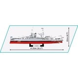 COBI USS Arizona (BB-39), Konstruktionsspielzeug Maßstab 1:300