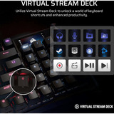 Corsair Vanguard 96 Wireless, Gaming-Tastatur schwarz, DE-Layout, Corsair MLX Plasma