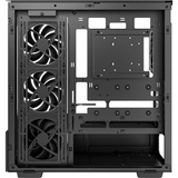 DeepCool CH690 LCD, Tower-Gehäuse schwarz, Tempered Glass x 2