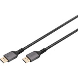 Digitus DisplayPort 1.4 Premium Anschlusskabel, UHD 8K schwarz/grau, 1 Meter