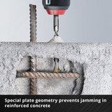 EINHELL Hammerbohrer-Satz SDS-plus, Ø 6-14 mm 7-teilig, 210 mm