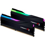 G.Skill DIMM 64 GB DDR5-6800 (2x 32 GB) Dual-Kit, Arbeitsspeicher schwarz, F5-6800J3445G32GX2-TZ5RK, Trident Z5 RGB, INTEL XMP