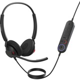 Jabra Engage 40 Link, Headset schwarz, Stereo, MS, USB-A