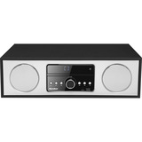 Karcher DAB 4500CD, Kompaktanlage schwarz/silber, UKW, DAB+, CD/MP3-Player, Bluetooth, Wecker