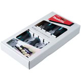 Makita Schraubendreher-Set E-10534, 5-tlg   schwarz/blau,  Ergonomisch, gummierter Handgriff 