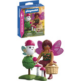 PLAYMOBIL 72034 Special Plus Waldfee mit süßem Helfer, Konstruktionsspielzeug 