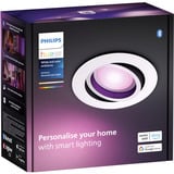 Philips Hue White & Color Ambiance Centura Einbauspot, LED-Leuchte weiß, rund