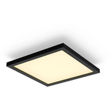 Philips White Ambiance Aurelle quadratische Panelleuchte, LED-Leuchte schwarz