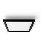 Philips White Ambiance Aurelle quadratische Panelleuchte, LED-Leuchte schwarz