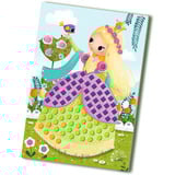 Ravensburger BeCreative - Bastelset DIY Mosaik Prinzessinnen, Basteln 