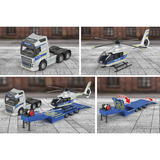 Simba Volvo Truck + Airbus Police Helicopter, Spielfahrzeug 