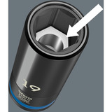 Wera Click-Torque Lock C 3 KFZ-Radwechsel-Set 1, 6-teilig, Drehmomentschlüssel 