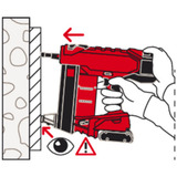 fischer Akku-Bolzenschubgerät FXC85 Solo, XL-Boxx, Nagler rot/schwarz, ohne Akku und Ladegerät