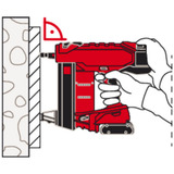 fischer Akku-Bolzenschubgerät FXC85 Solo, XL-Boxx, Nagler rot/schwarz, ohne Akku und Ladegerät