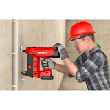 fischer Akku-Bolzenschubgerät FXC85 Solo, XL-Boxx, Nagler rot/schwarz, ohne Akku und Ladegerät