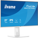 iiyama ProLite XB2797HSU-W1, LED-Monitor 68.6 cm (27 Zoll), weiß (matt), FullHD, IPS, HDMI, DP, USB-Hub, erg. Standfuß, 120Hz Panel