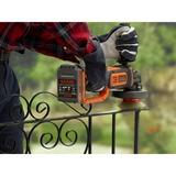 BLACK+DECKER Akku-Winkelschleifer BCG720N, 18Volt schwarz/orange, ohne Akku und Ladegerät