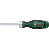 Bosch Bit-Ratschenschraubendreher mit Bit-Satz, 13-teilig grün/schwarz, Drehmoment bis 50 Nm