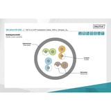 Digitus Professional Cat.6 U/UTP Verlegekabel simplex, Dca violett, 305 Meter Easy Pull Box