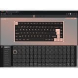 Keychron K3 Pro, Gaming-Tastatur schwarz/blaugrau, DE-Layout, Gateron Low Profile 2.0 Mechanical Blue, Aluminiumrahmen