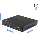 MSI PRO DP10 A14MG-016AT, Mini-PC schwarz, Windows 11 Pro