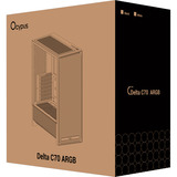 Ocypus Delta C70 ARGB , Tower-Gehäuse weiß, Panoramaglas
