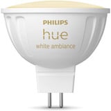 Philips HUE White Ambiance MR16 Smarter Spot Einzelpack 400 lm, LED-Lampe 
