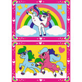 Ravensburger CreArt Junior - Zauberponys mit Regenbogen, Malen 