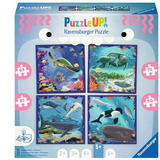 Ravensburger Puzzle UP! - Meerestiere 64, 72, 81 und 90 Teile